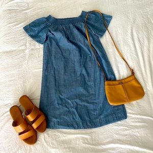 J-Crew chambray dress